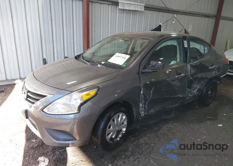 2019 Nissan Versa 1.6 Sv z USA, uszkodzony, nr VIN 3N1CN7AP6KL843163